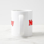 ママ ジャンボコーヒーマグカップ (裏面)