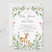 ママ&スイーツベビーディアニュートラルベビーシャワー 招待状 (正面)