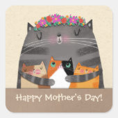 ママ スクエアシール (正面)