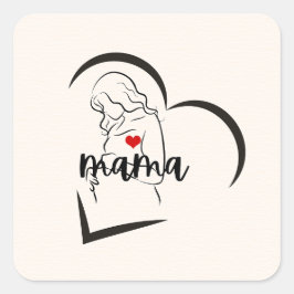 ママ スクエアシール