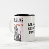 ママ・スピリットのような匂い ツートーンマグカップ (正面左)