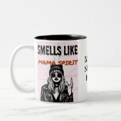 ママ・スピリットのような匂い ツートーンマグカップ (左)