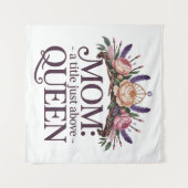 ママ タイトル クイーンの次 タペストリー (正面(横))