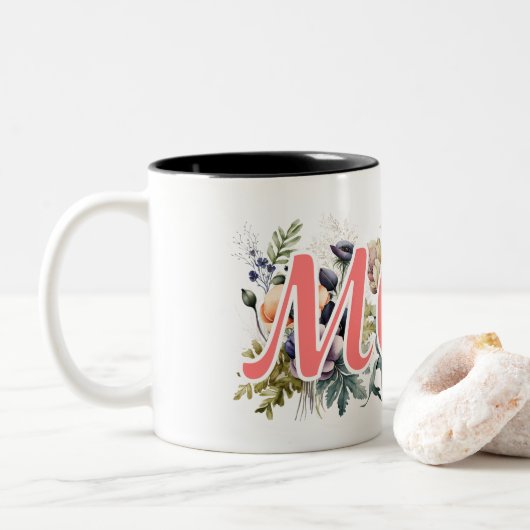 ママ ツートーンマグカップ (ドーナツ)