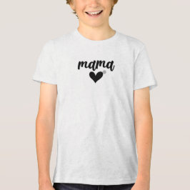 「ママ」ティー トライブレンドＴシャツ
