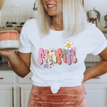 ママ、デイジー、花、かわいいレトロヴィンテージボホ