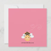 ママ·トゥ·ビーモダン·ベイビー·シャワー招待状 招待状 (裏面)