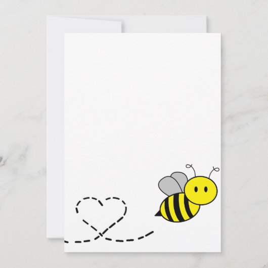 ママ·トゥ·ビー 招待状 (裏面)