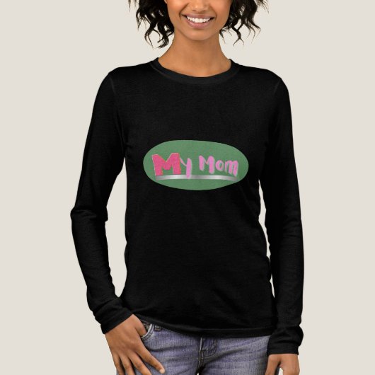 「ママ」 トライブレンドTシャツ (正面)