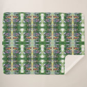 ママ·ネバ警告ー·トゥバ選手 シェルパブランケット (正面(横))