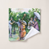 ママ·ネバ警告ー·トゥバ選手 バスタオルセット (ウォッシュタオル)