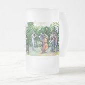 ママ·ネバ警告ー·トゥバ選手 フロストグラスビールジョッキ (正面右)