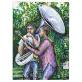 ママ・ネバ警告ー・トゥバ・プレーヤーズ クリップボード (裏面)