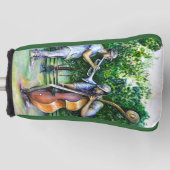 ママ・ネバ警告ー・トゥバ・プレーヤーズ ゴルフヘッドカバー (正面)