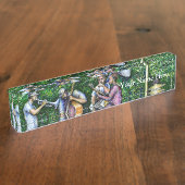 ママ・ネバ警告ー・トゥバ・プレーヤーズ デスクネームプレート (側面)