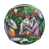 ママ・ネバ警告ー・トゥバ・プレーヤーズ 野球ボール (裏面)