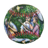 ママ・ネバ警告ー・トゥバ・プレーヤーズ 野球ボール (正面)