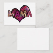 ママ ノートカード (正面/裏面)