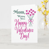 ママ ハッピー バレンタインデー カード (黄色い花)