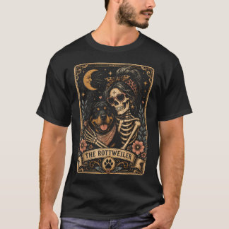 ママ・ハロウィン・スケルトン・ザ・ロットワイラー Tシャツ