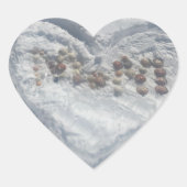 ママ ハートシール (正面)