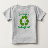 ママ&パパのリサイクルユニット ベビーTシャツ (裏面)