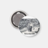 ママ&パパ磁石 マグネット (正面/裏面)