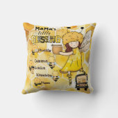 ママ・ビー・マ賛美マの子どもの名前 クッション (裏面)