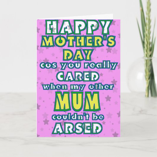 ママ・フォスターの母のデイカードみたいに カード (正面)