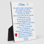 ママ… フォトプラーク (側面)