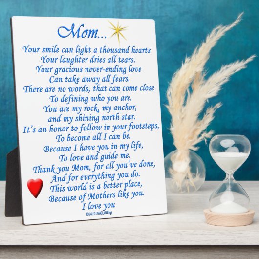 ママ… フォトプラーク (側面)