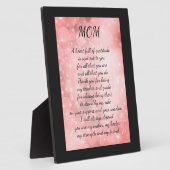 ママ フォトプラーク (側面)