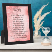 ママ フォトプラーク (側面)