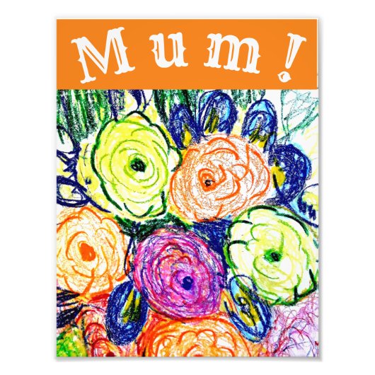 ママ！ フォトプリント            (正面)