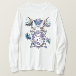 ママ フラワーフレーム Tシャツ