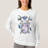 ママ フラワーフレーム Tシャツ (正面)