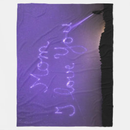 ママ フリースブランケット