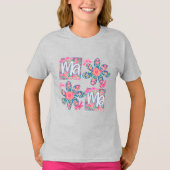 ママ：フローラエレガンス名門私立校風のスタイル Tシャツ (正面)