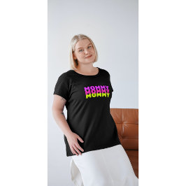 ママ ブラックTシャツ Tシャツ