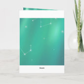 ママ・ベアと子猫が星を眺める カード (裏面)