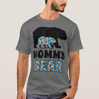 ママ・ベア自閉症の意識 Tシャツ