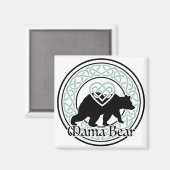 ママ·ベア·ケルトの愛と力の輪 マグネット (正面/裏面)