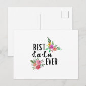 ママ ベスト ララ エバー バースデー ポストカード (正面/裏面)