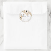 ママ&ベビーキリン赤ちゃんシャワーステッカー ラウンドシール (バッグ)