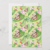 ママ&ベビースロスベビーシャワー招待状カード シーズンカード (裏面)