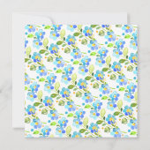 ママ&ベビースロスベビーシャワー 招待状 (裏面)