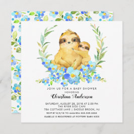 ママ&ベビースロスベビーシャワー 招待状