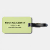 ママ&ベビースロッスカスタマイズ可能な荷物タグ ラゲッジタグ (裏面横)