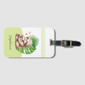 ママ&ベビースロッスカスタマイズ可能な荷物タグ ラゲッジタグ (正面横)