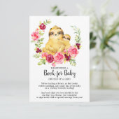 ママ&ベビースロッスシャワーブックベビーカード エンクロージャーカード (スタンド正面)